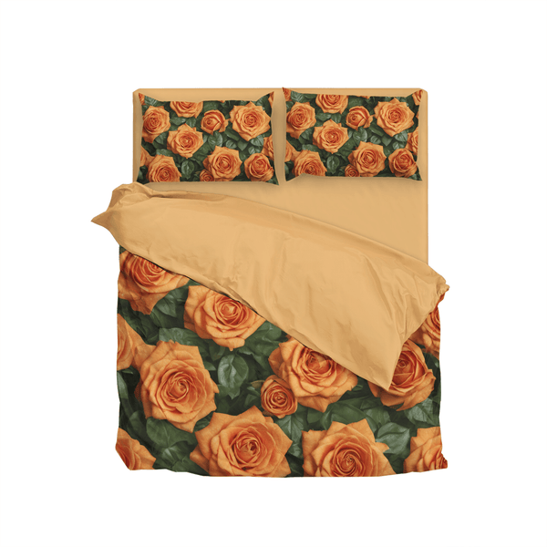 3D Realistic bedding-Yellow Roses Creative Personalized Bedding - Sleepbella 3D Realistic bedding-Yellow Roses Creative Personalized Bedding - Duvet cover set / Twin