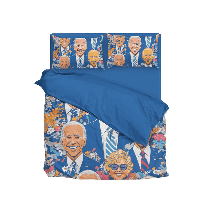 Biden Print Personalized Duvet Cover and Comforter Set - Sleepbella Biden Print Personalized Duvet Cover and Comforter Set - Biden 01 / Duvet cover set / Twin