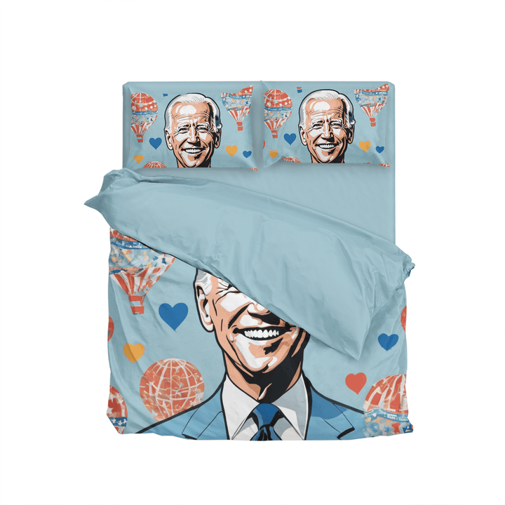 Biden Print Personalized Duvet Cover and Comforter Set - Sleepbella Biden Print Personalized Duvet Cover and Comforter Set - Biden 01 / Comforter set / Twin
