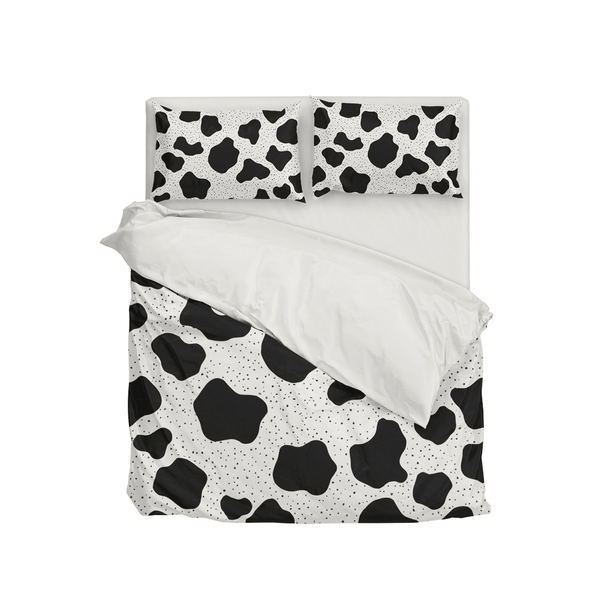 Cow pattern bed set Custom size sheet set - Sleepbella Cow pattern bed set Custom size sheet set - Duvet cover set / Twin