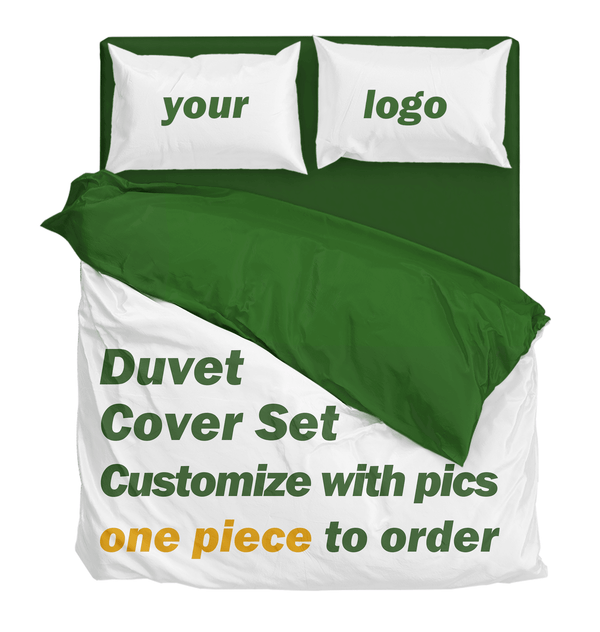 Custom Text Duvet Cover - Personalize Your Bedroom Ambiance - Sleepbella Custom Text Duvet Cover - Personalize Your Bedroom Ambiance - Duvet cover / Twin