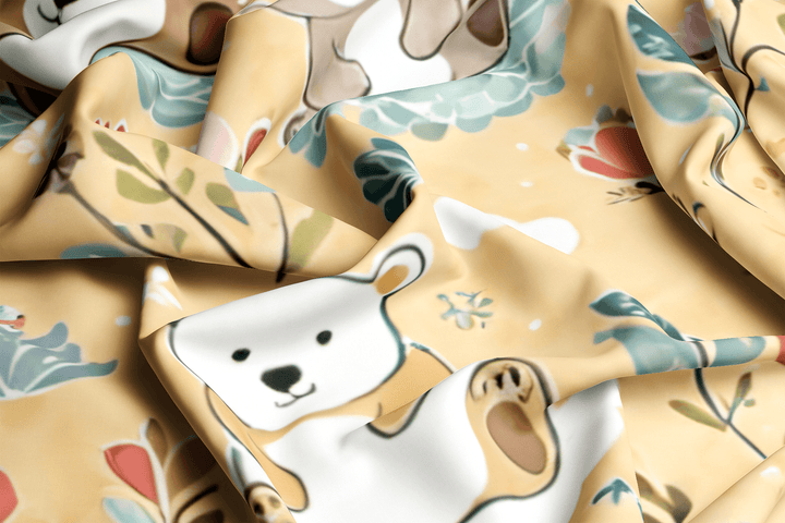 Enchanting Illustrated Bears Duvet Cover and Comforter Bedding Set - Sleepbella Enchanting Illustrated Bears Duvet Cover and Comforter Bedding Set - Bears 01 / Duvet cover set / Twin