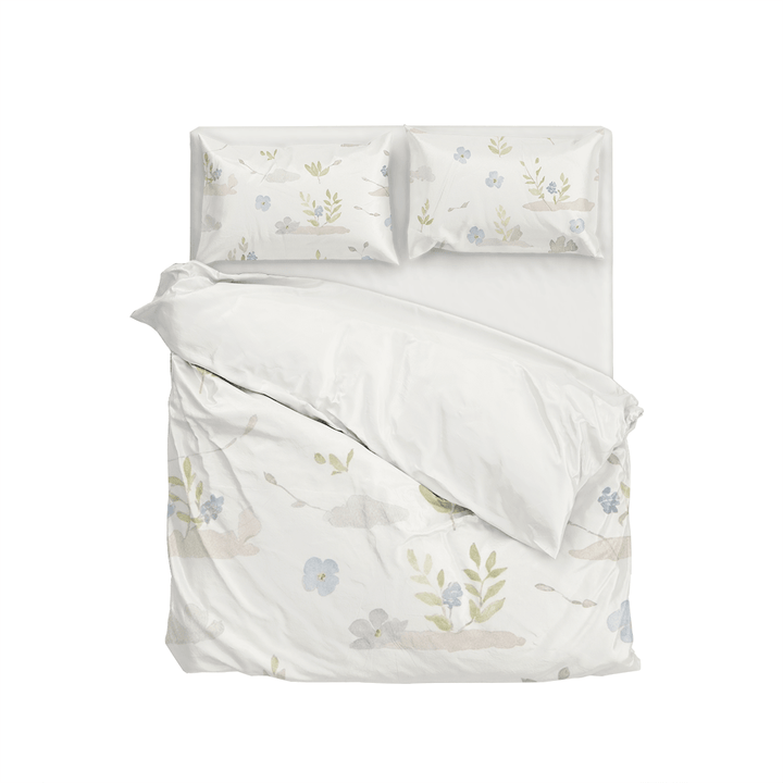 Fresh Botanical Duvet Cover and Comforter Bedding Set - Sleepbella Fresh Botanical Duvet Cover and Comforter Bedding Set - Duvet cover set / Twin