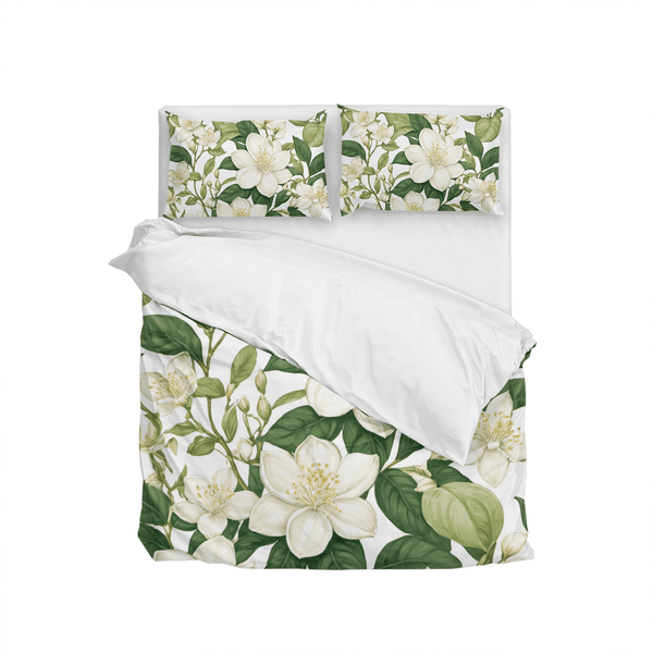 Jasmine Comforter&Sheet Custom Bedding Set - Sleepbella Jasmine Comforter&Sheet Custom Bedding Set - Jasmine 01 / Duvet cover set / Twin
