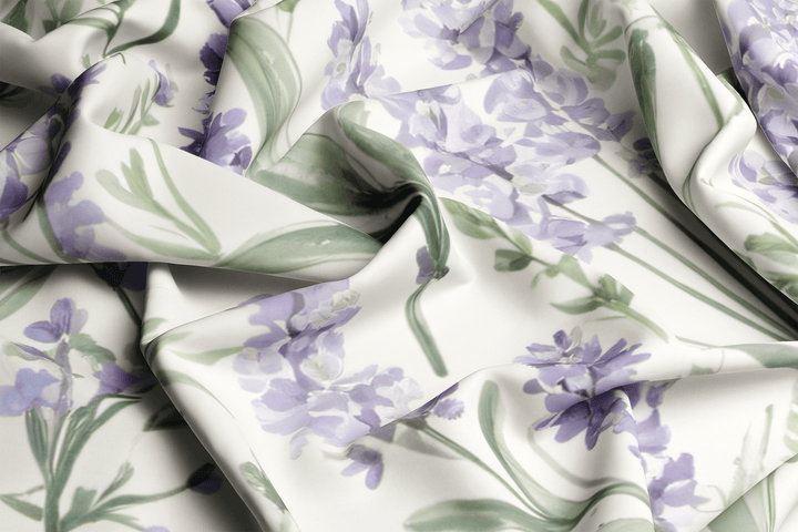 Lavender Floral Comforter&Sheet Custom Bedding Set - Sleepbella Lavender Floral Comforter&Sheet Custom Bedding Set - Lavender Floral 01 / Duvet cover set / Twin