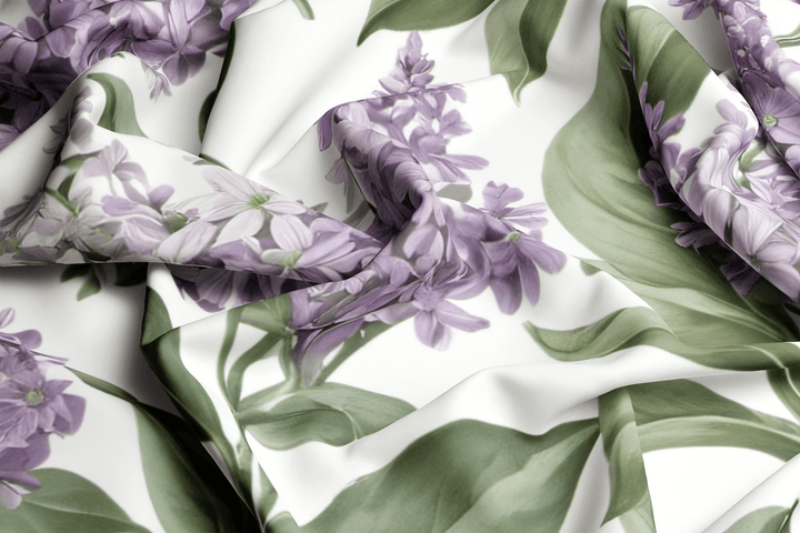 Lilac Comforter&Sheet Custom Bedding Set - Sleepbella Lilac Comforter&Sheet Custom Bedding Set - Lilac 01 / Duvet cover set / Twin
