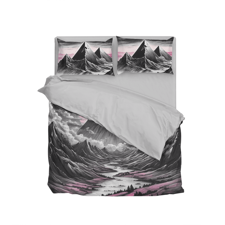 Lunar Darkside Pink Floyd Duvet Cover Bedding Set - Sleepbella Lunar Darkside Pink Floyd Duvet Cover Bedding Set - Duvet cover set / Twin