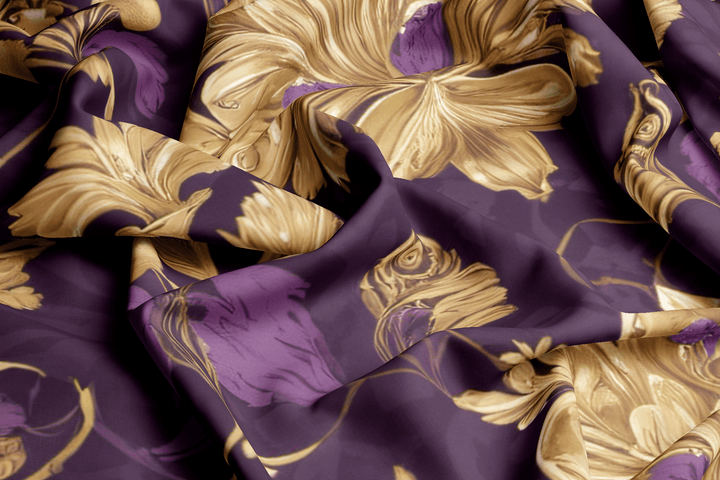 Reign of Luxury: Magnificent Royal Duvet Cover Bedding Set - Sleepbella Reign of Luxury: Magnificent Royal Duvet Cover Bedding Set - Purple 01 / Duvet cover set / Twin