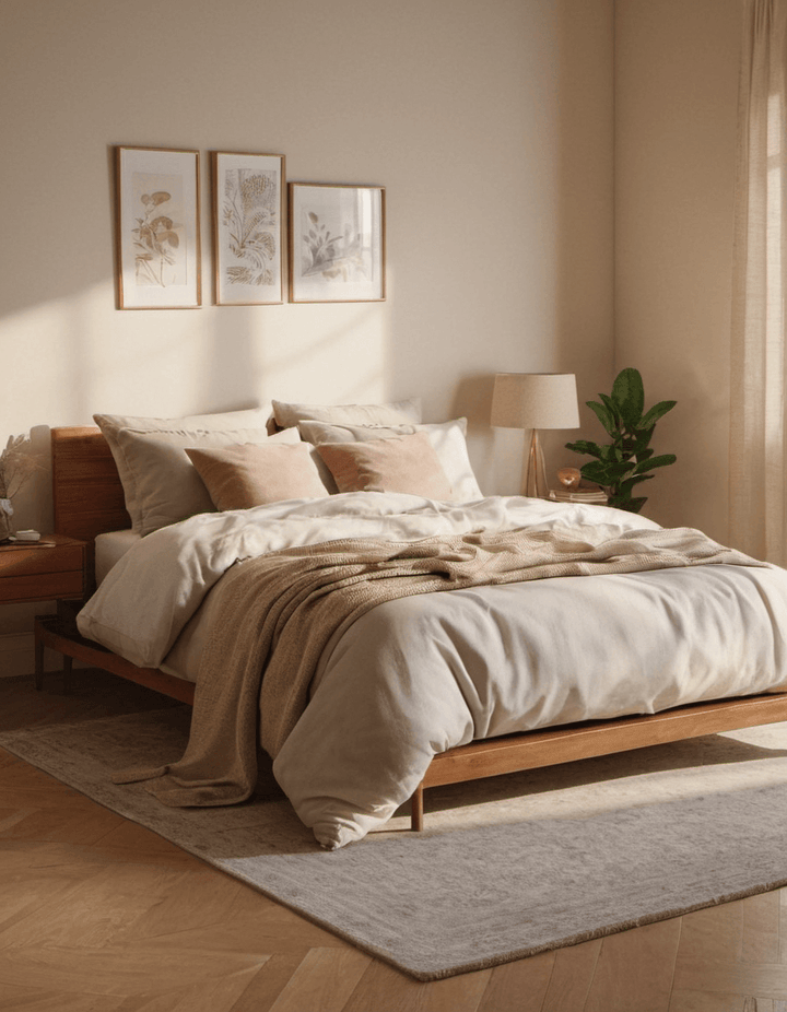 Solid Color Series Warm Beige Duvet Cover Bedding Set - Sleepbella Solid Color Series Warm Beige Duvet Cover Bedding Set - Duvet cover set / Twin