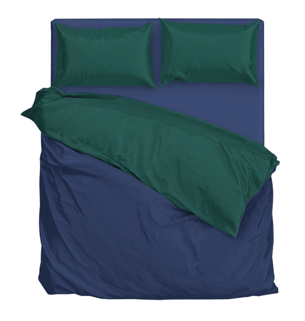 Solid series Green and Blue Duvet Cover Bedding Set - Sleepbella Solid series Green and Blue Duvet Cover Bedding Set - Duvet cover set / Twin
