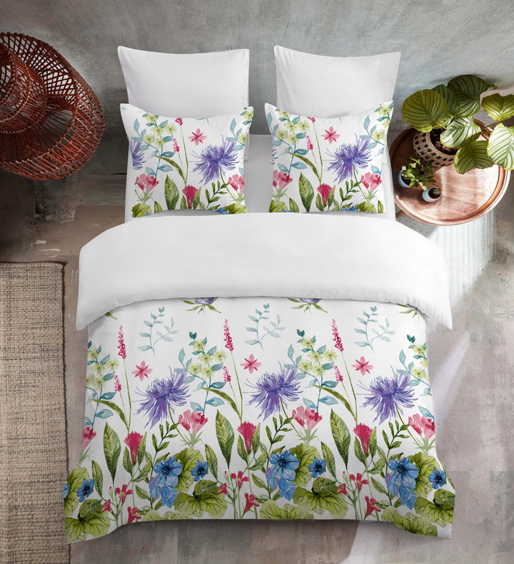 Spring Blossom Bedding Set - Vibrant and Versatile All-Season Comfot - Sleepbella Spring Blossom Bedding Set - Vibrant and Versatile All-Season Comfot - Flower 01 / Duvet cover set / Twin