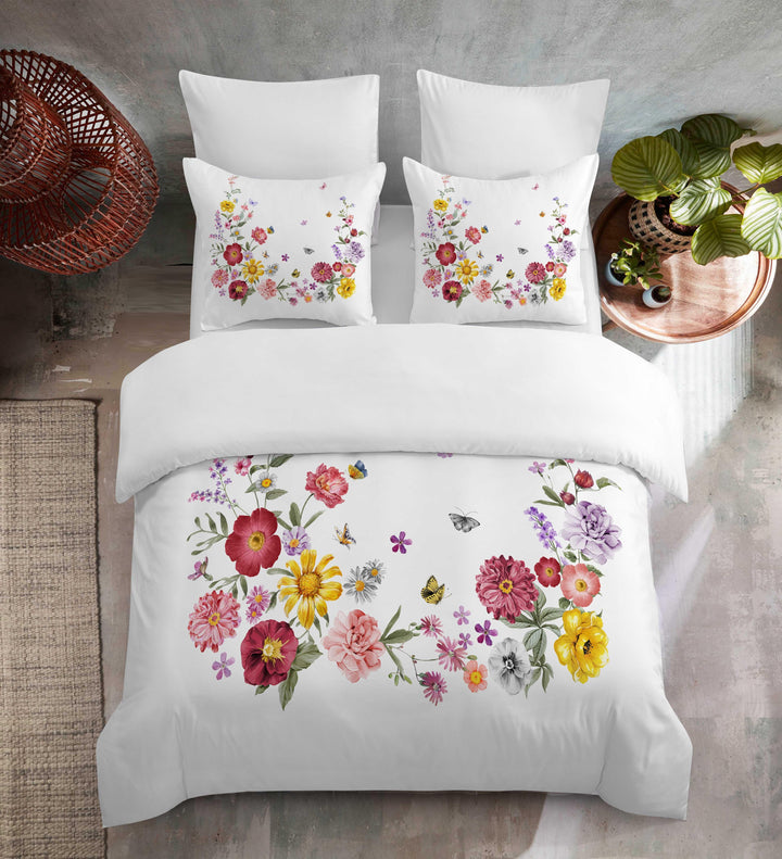 Spring Blossom Bedding Set - Vibrant and Versatile All-Season Comfot - Sleepbella Spring Blossom Bedding Set - Vibrant and Versatile All-Season Comfot - Flower 02 / Duvet cover set / Twin