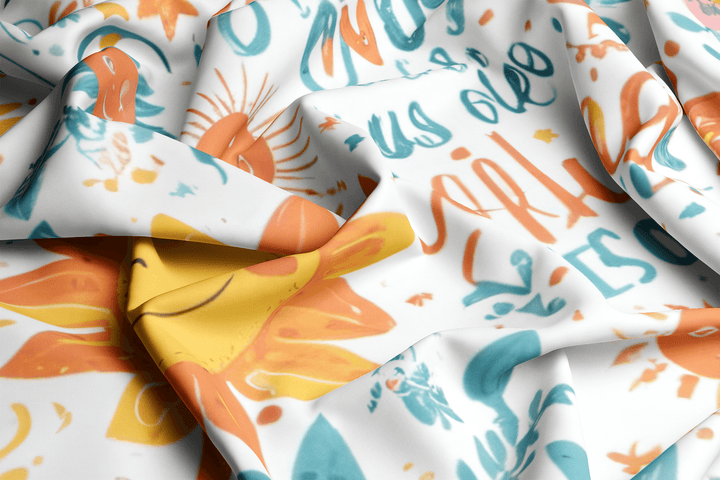 Sunshine day Theme Yelloe and White Duvet Cover Bedding Set - Sleepbella Sunshine day Theme Yelloe and White Duvet Cover Bedding Set - Duvet cover set / Twin