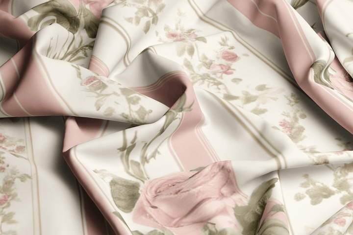 Vintage Dried Roses Pink Comforter&Duevt Cover Bedding Set - Sleepbella Vintage Dried Roses Pink Comforter&Duevt Cover Bedding Set - Roses 01 / Duvet cover set / Twin