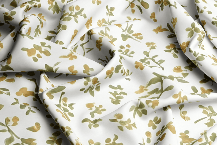 Yellow and White Duvet Cover Set of Countryside Floral Style - Sleepbella Yellow and White Duvet Cover Set of Countryside Floral Style - Duvet cover set / Twin